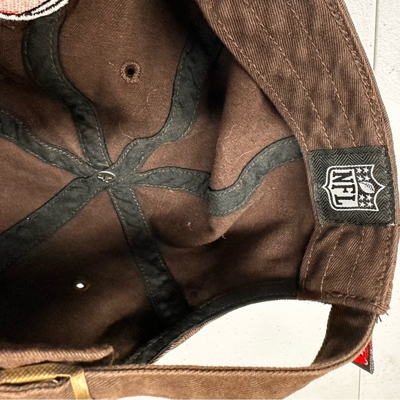 ‘47 NFL Cleveland Browns Clean Up Dad Hat Adjustable Strapback Hat - Picture 6 of 7